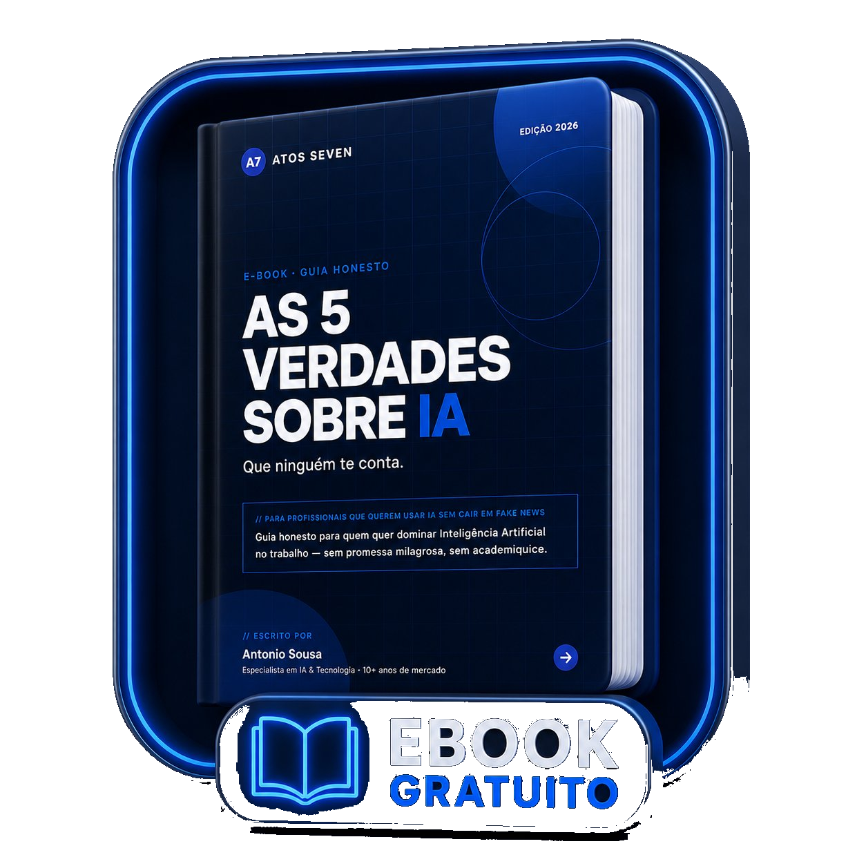 Ebook As 5 Verdades sobre IA — Atos Seven